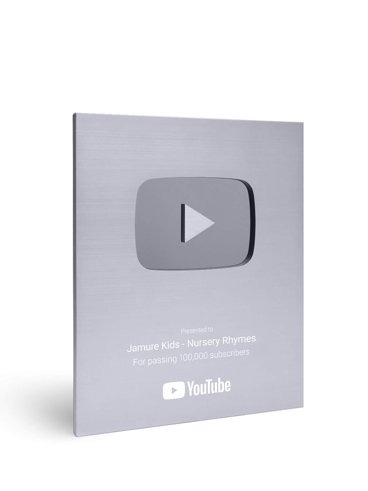 Youtube Silver Play Button