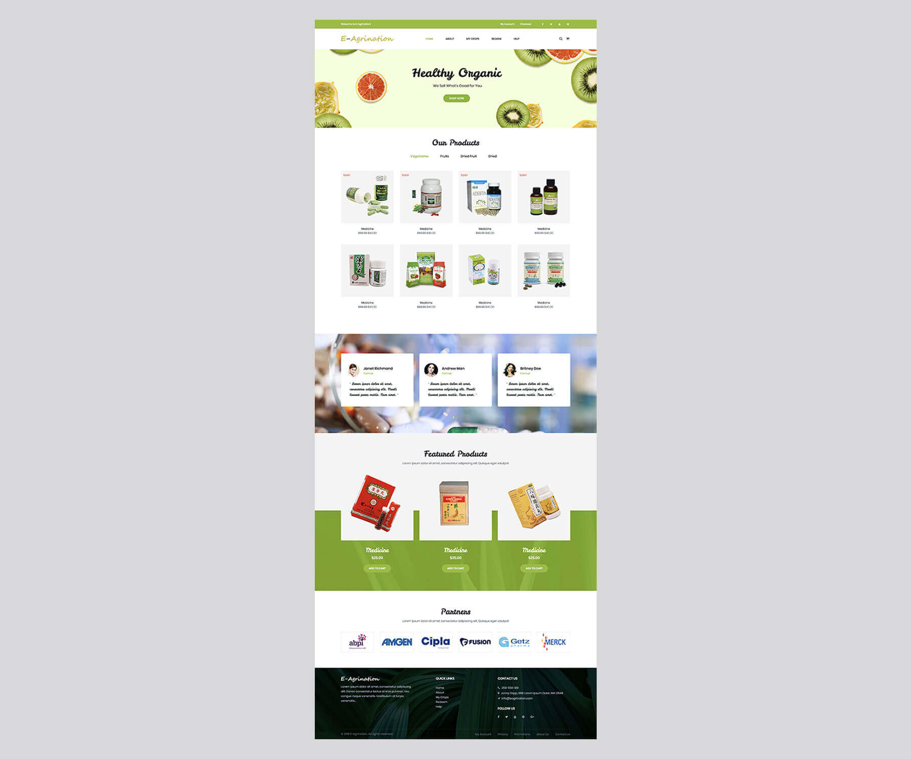 Preeti Sagar - e-Commerce Website Design